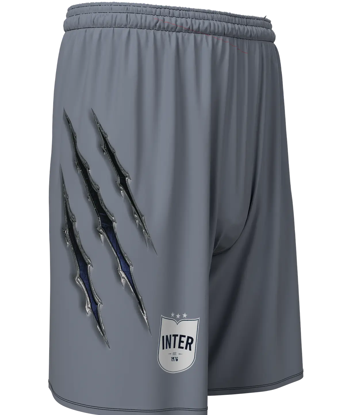 Gray goalkeeper shorts, view 2 of 6