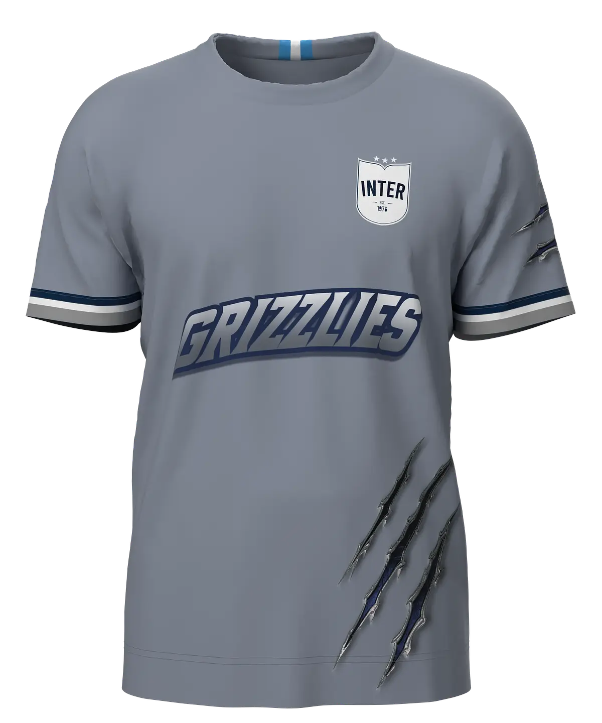 Crew Neck Keeper Football Gray Kid, view 1 of 3